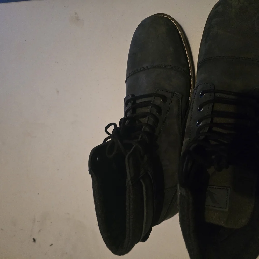 Northwest‎ Territory Black Ankle Boots with Suede Finish